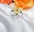 Anillo plata abeja combinado - tienda online