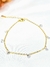 Pulsera plata dorado - comprar online