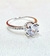 Anillo plata solitario - comprar online