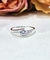 Anillo plata cruzado - comprar online