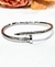 Pulsera acero esclava clavo oval