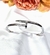 Pulsera acero esclava clavo oval - comprar online