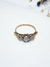 Anillo solitario antiguo oro 18kl - Joyas Maia