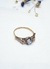 Anillo solitario antiguo oro 18kl - tienda online