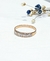 Anillo medio sin fin oro18kl - comprar online