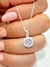 Cadena colgante plata cuadrado - tienda online