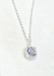 Cadena colgante plata cuadrado - comprar online