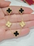 Pulsera acero blanco negro y dorado - tienda online