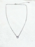 Cadena choker colgante plata susanita - comprar online