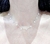 Cadena choker plata cristales - Joyas Maia