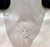 Cadena colgante plata abeja