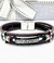 Pulsera cuero y acero Padre Nuestro