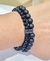Pulsera bolitas onix - Joyas Maia