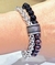 Pulsera acero ojo de tigre y onix - tienda online