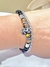 Pulsera acero onix y ojo de tigre - Joyas Maia