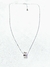 Cadena colgante plata donas - comprar online