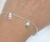 Imagen de Pulsera plata princesas