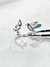 Anillo plata colibri