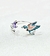 Anillo plata colibri - Joyas Maia