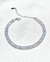 Pulsera plata baguettes - comprar online