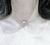 Collar plata tenis choker - tienda online