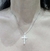 Cruz plata y infinito - tienda online
