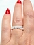 Anillo plata doble medio sin fin