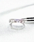 Anillo plata doble medio sin fin - tienda online