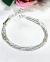 Pulsera plata 7 hilos