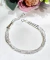 Pulsera plata 7 hilos - tienda online