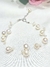 Pulsera plata perlas cultivadas