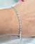 Pulsera tenis plata baguettes en internet
