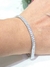Pulsera plata baguettes - tienda online