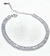 Pulsera plata baguettes