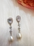 Aros Plata Cristales Y Perlas