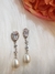 Aros Plata Cristales Y Perlas - comprar online