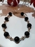 Pulsera Plata Y Onix