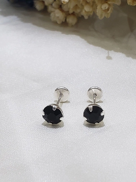 Abridor plata piedra negra