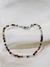 Pulsera plata bolitas naturales