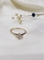 Anillo solitario oro 18kl