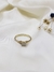 Anillo solitario oro 18kl