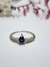 Anillo plata y oro corona
