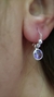 Aros argollas plata bolitas en internet