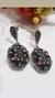 Aros colgantes plata piedras naturales - comprar online