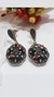Aros colgantes plata piedras naturales