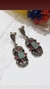 Aros colgante plata piedras naturales - comprar online