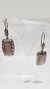 Aros nácar colgante plata - tienda online