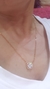 Cadena colgante plata rosé - tienda online