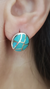Aros plata turquesa en internet