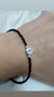 Pulsera plata negro en internet